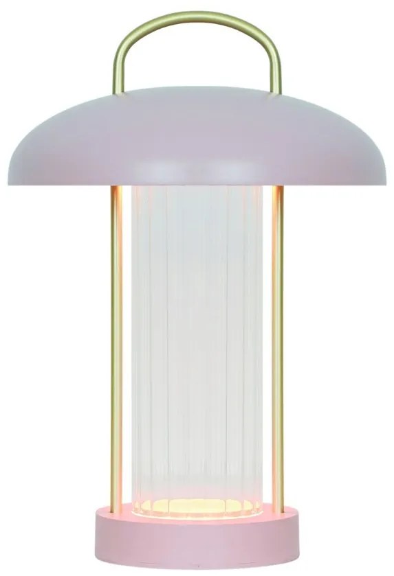 Lampa portabila cu Baterii, 3-step Moodmaker, Mirano roz