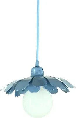 Bohemia-Design - Candelabru pe cablu 1xE27/60W/230V albastru