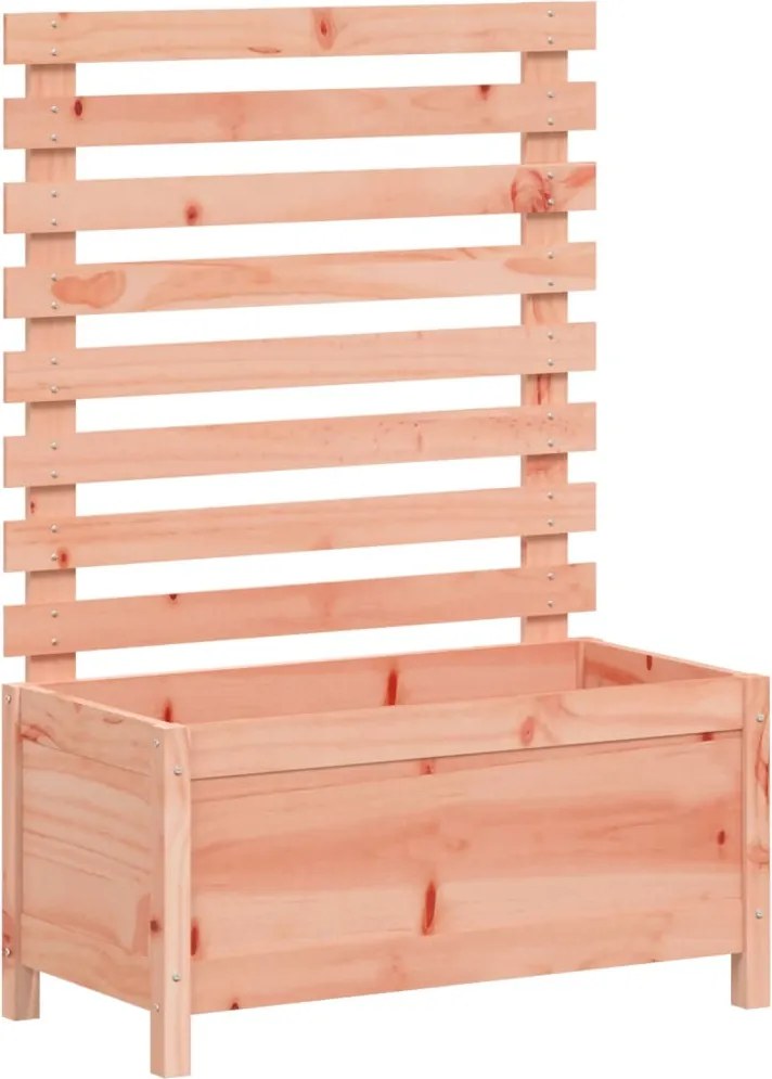 vidaXL Jardinieră grădină cu raft, 79x39,5x114 cm, lemn masiv douglas
