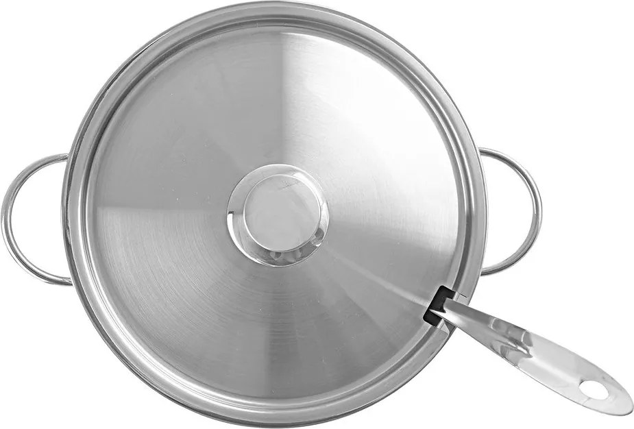 Bol argintiu din oțel inoxidabil ø 26 cm – Orion