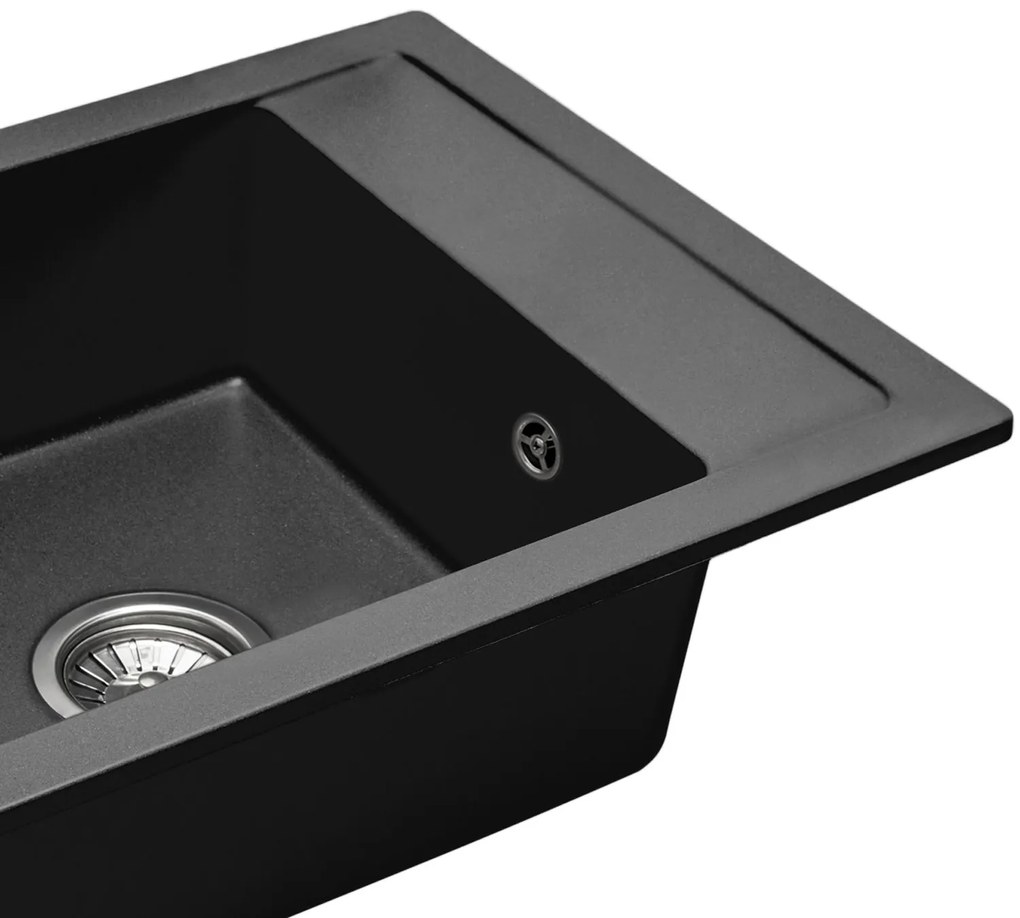 Chiuveta bucatarie Granit Rino black