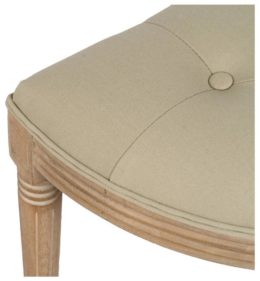 Bancă bej/în culoare naturală Royal – Ixia