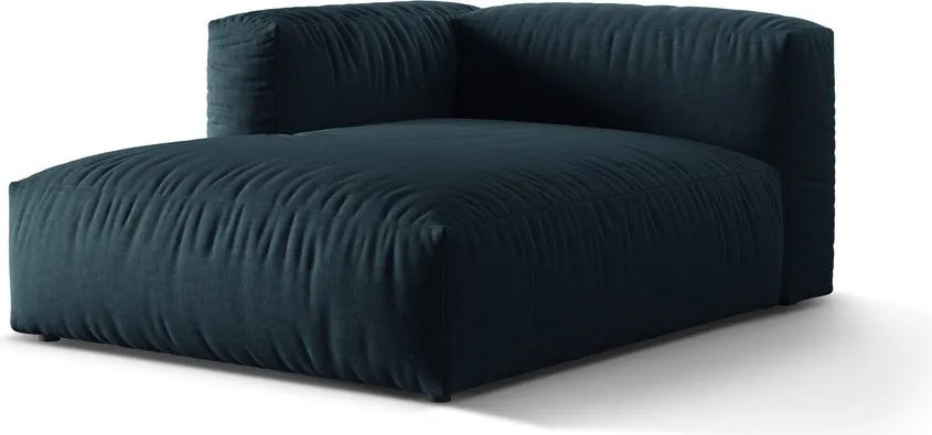 Modul pentru canapea modulară albastru închis (cu colț pe partea stângă ) Martina – Micadoni Home
