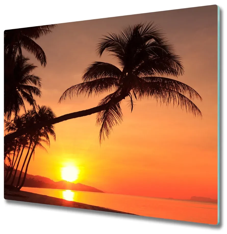 Tocator din sticla Sun Beach