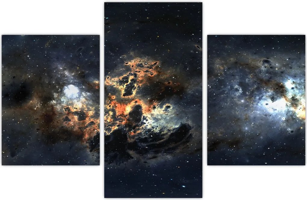 Tablou - Universul cu Nebula (90x60 cm)