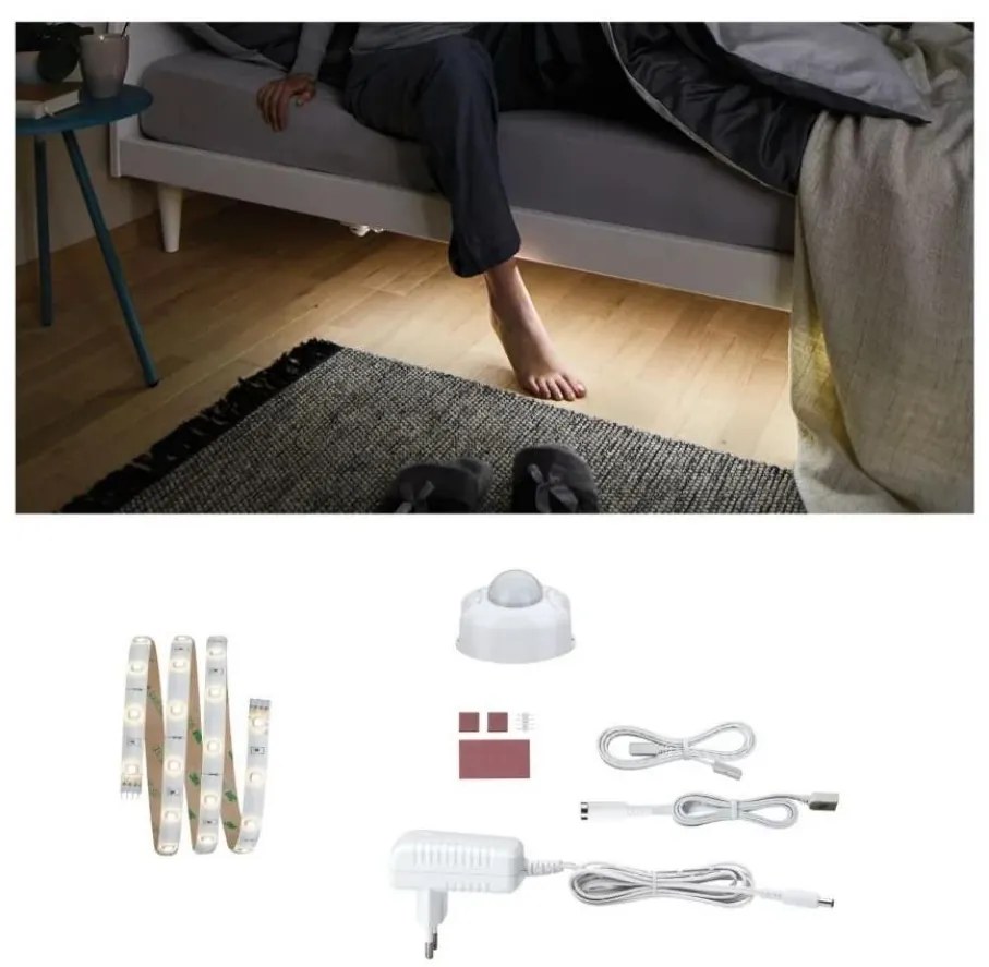 Bandă cu senzor LED/3W 1m YOURLED 230V Paulmann 70955