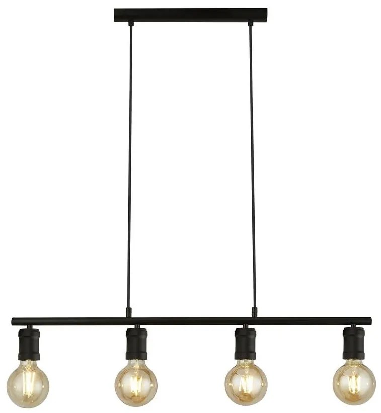 Lustra suspendata design vintage cu 4 spoturi directionabile Dance