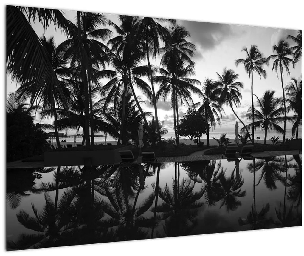 Tablou - Insula tropicală (90x60 cm)