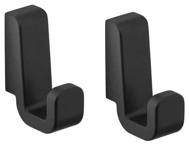 Cârlig GEDY A82714 Samoa 2 buc, negru