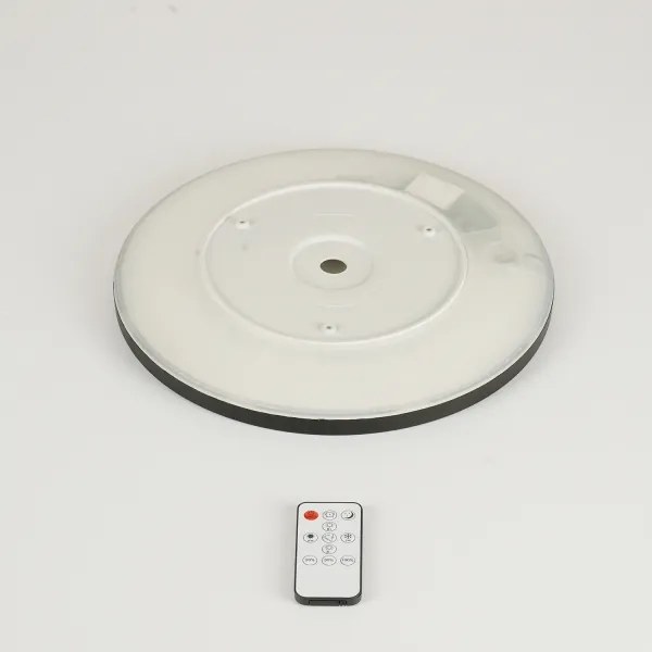 Brilagi - Corp de iluminat LED reglabil ULTRA SLIM, 18W, 230V, diametru 30 cm, negru + telecomandă