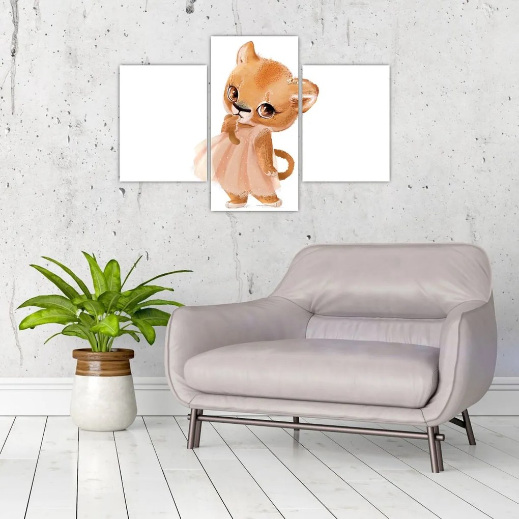 Tablou - Animăluț în acuarelă N⁰6 (90x60 cm)