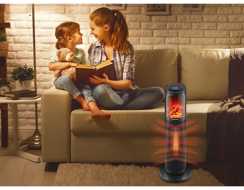 Beper P203TER011 încălzitor ceramic cu ventilator