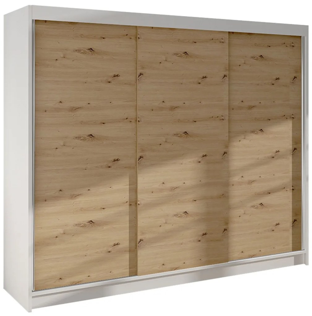 Dulap Galiana II (negru + stejar artizanal). Promo -17%. 1054067