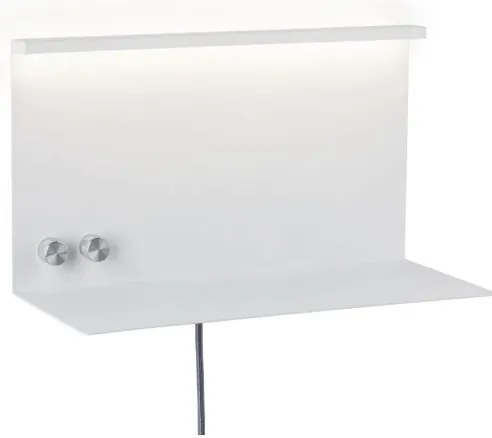 Corp de iluminat dimabil cu raft și USB LED/4,5W + LED/1,6W 230V Paulmann 78919