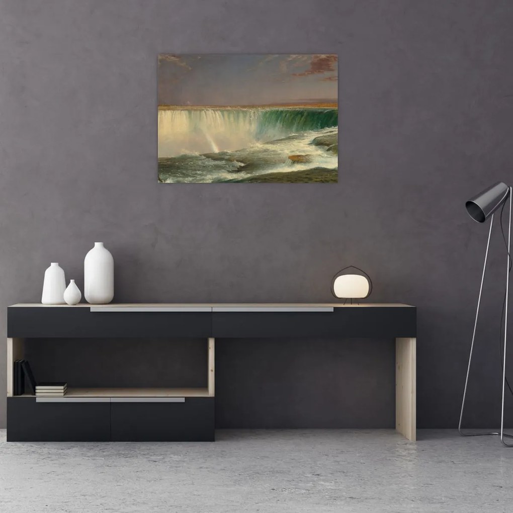 Tablou - Frederic Edwin Church, Niagara, reproducere (70x50 cm)