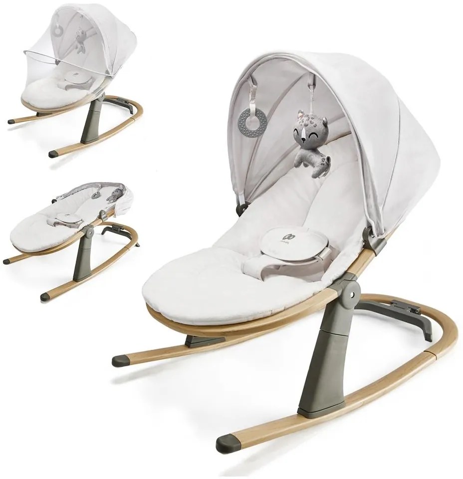 Balansoar pentru bebeluși ELSU, gri - KINDERKRAFT