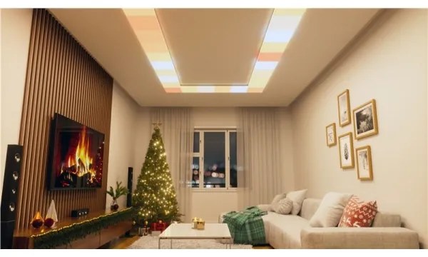 SET 3x plafonieră LED RGBW dimabilă Nanoleaf NF083E00-1SL LED/18W/230V 2700-6500K Wi-Fi