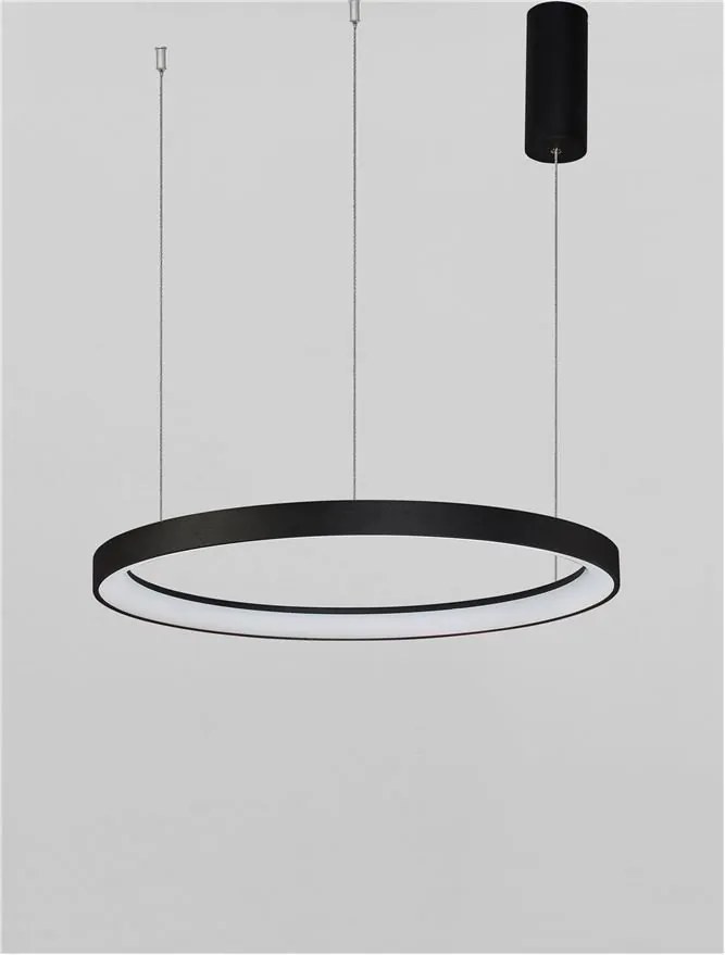 Lustra LED dimabila design circular PERTINO D-58cm