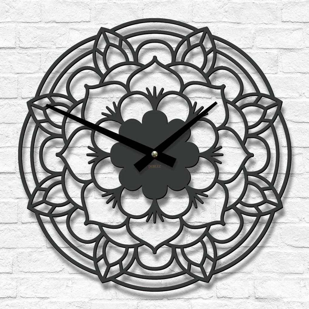 DUBLEZ | Ceas cadou pentru perete - Floare mandala