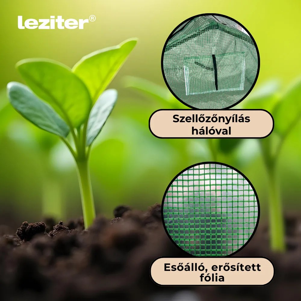 Folie pentru pat germinativ 180x140x94 cm