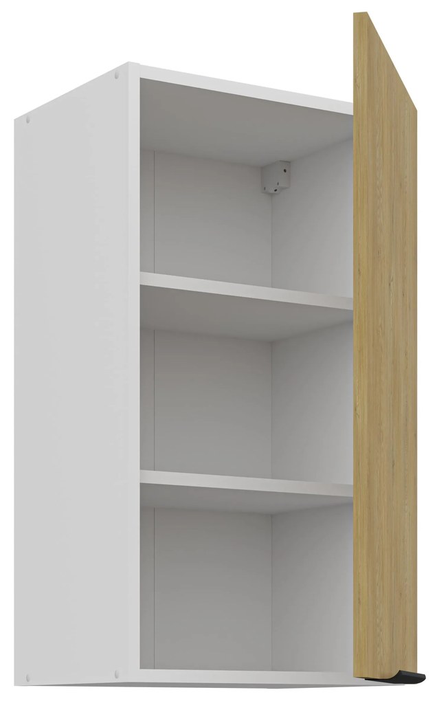 Dulap superior de bucătărie Carminia 40 G-72 1F (stejar cremona + alb). 1128073