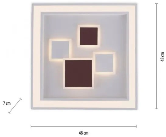 Paul Neuhaus 6283-16 - LED Lampă dimmabilă ELIZA LED/30W/230V + LED/18,5W