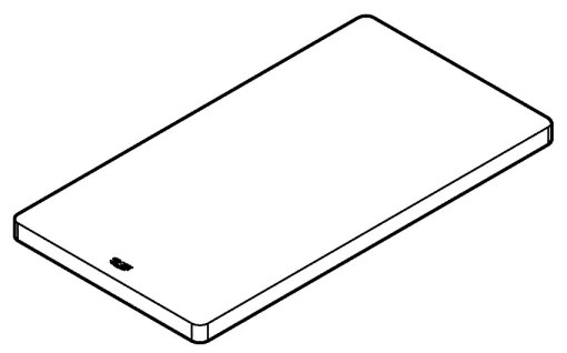 GROHE 40750HV0 - Tocător din lemn, 450 × 240 × 19 mm