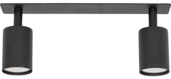 Spot încastrat NEX 2xGU10/10W/230V negru