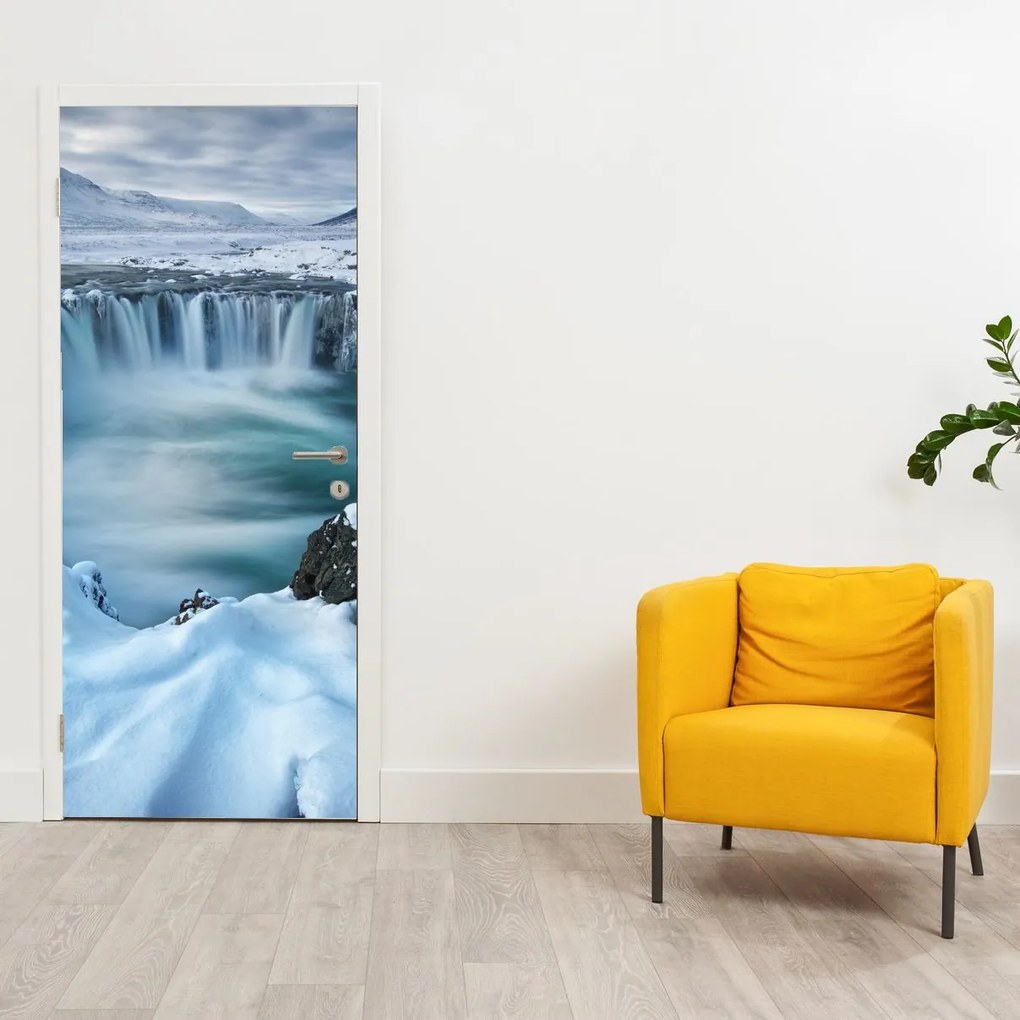 Fototapet pentru ușă - Cascada zeilor (95x205cm)
