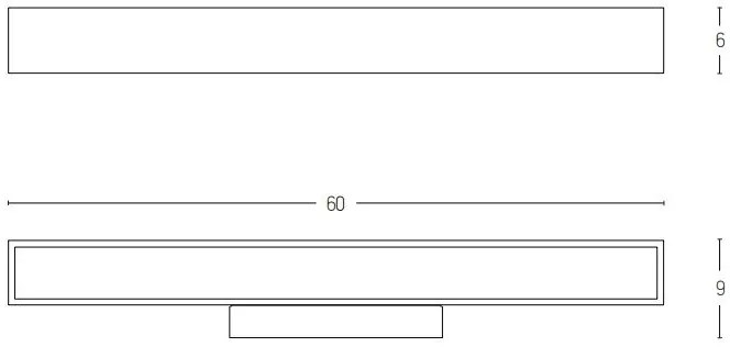 Aplica LED pentru baie ambientala design liniar Shanae