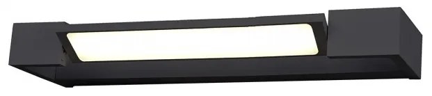 Aplica LED pentru baie directionabila 4000K Dali 30 neagra