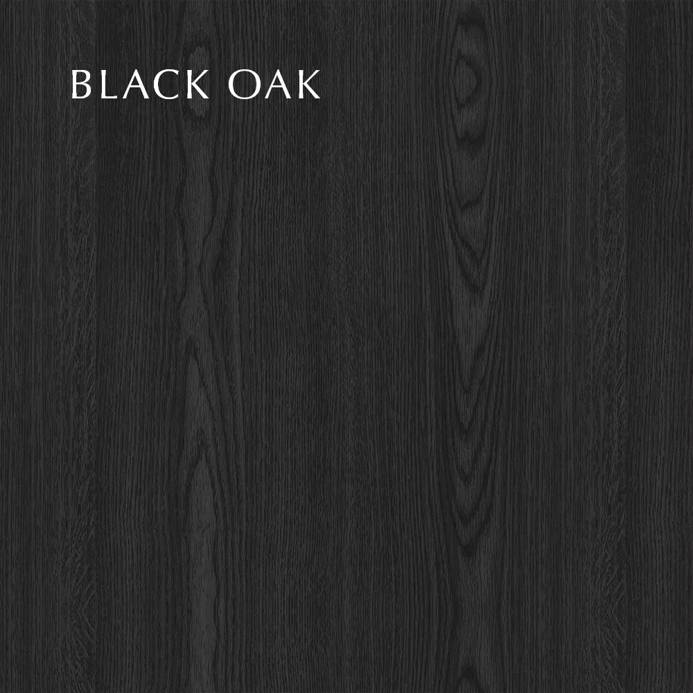 Aplica din lemn, lumina ambientala Clava Up Wood medium - black oak