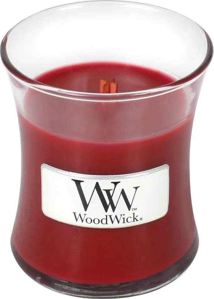 WoodWick roșii parfumata lumanare Pomegranate vaza mica