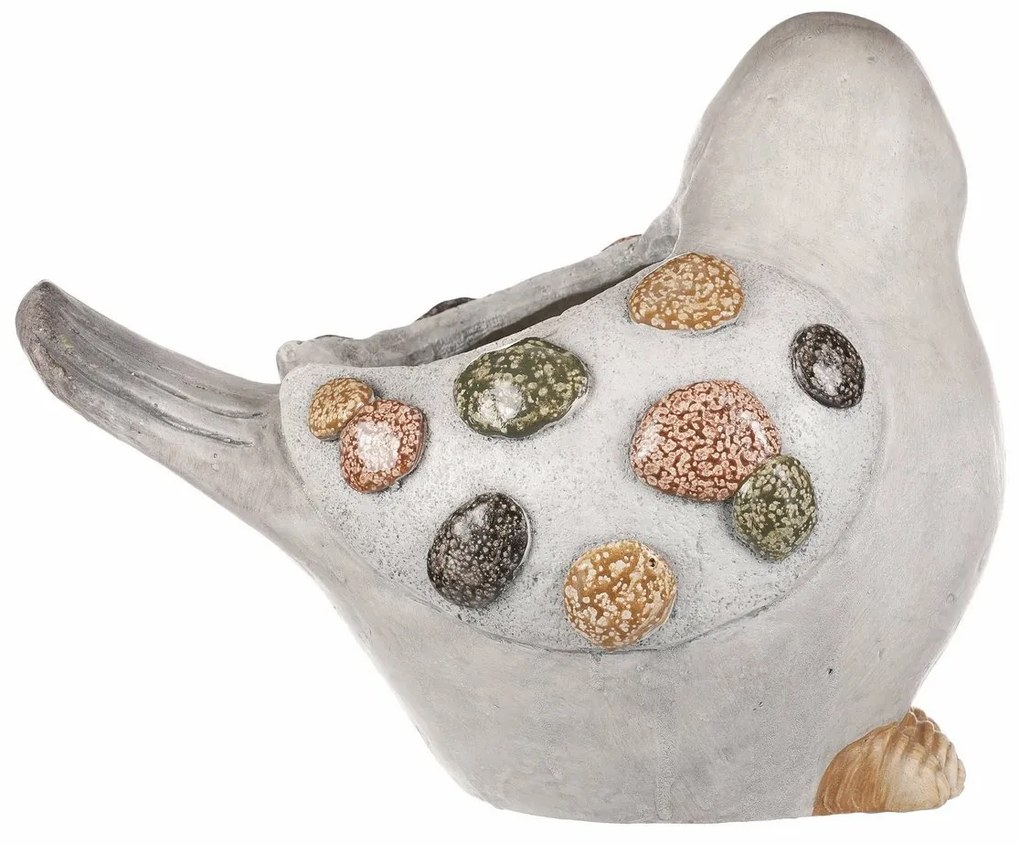 Ghiveci de flori Birdie, 34 x 27 x 23 cm, MgO