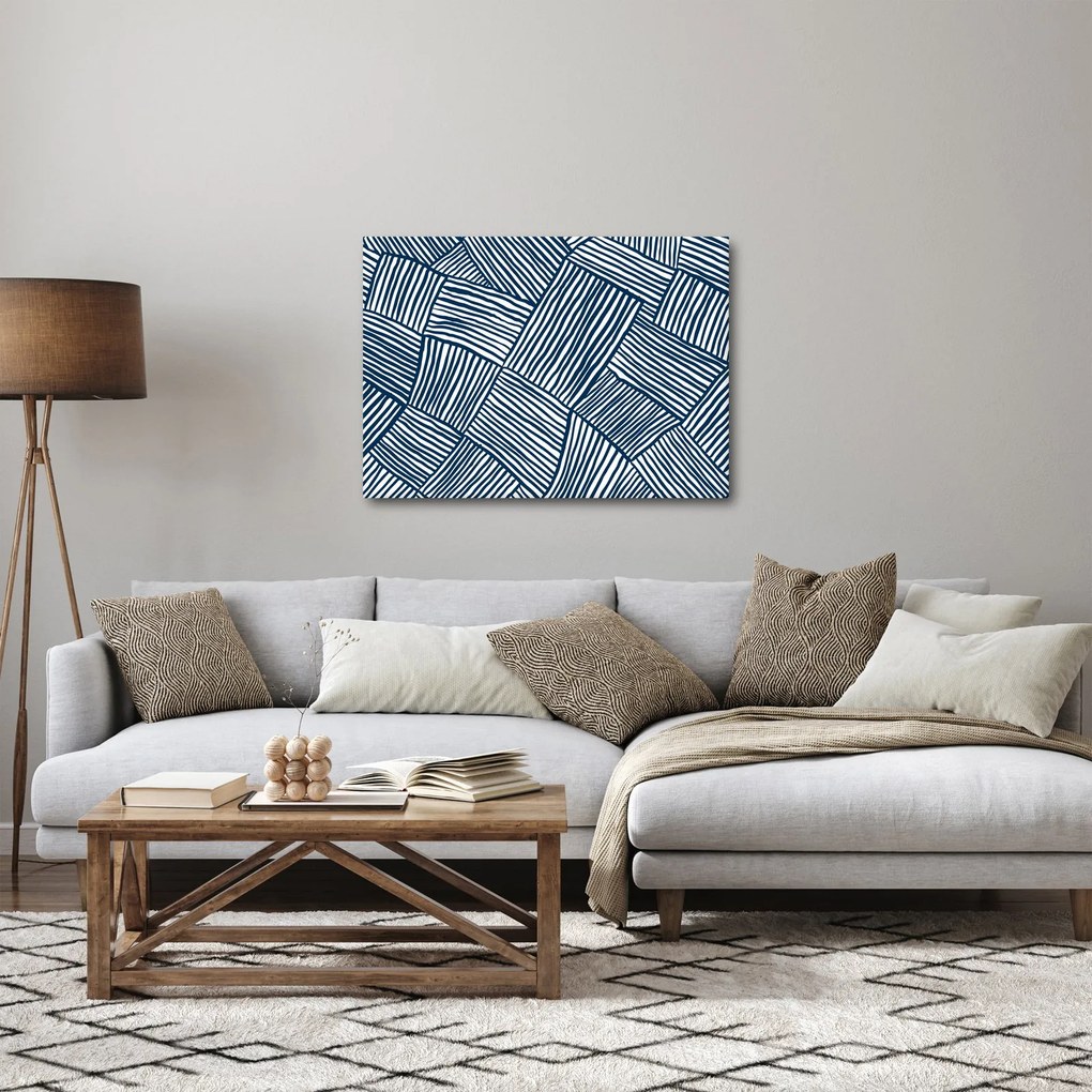 Tablou - linie 3D (70x50 cm)