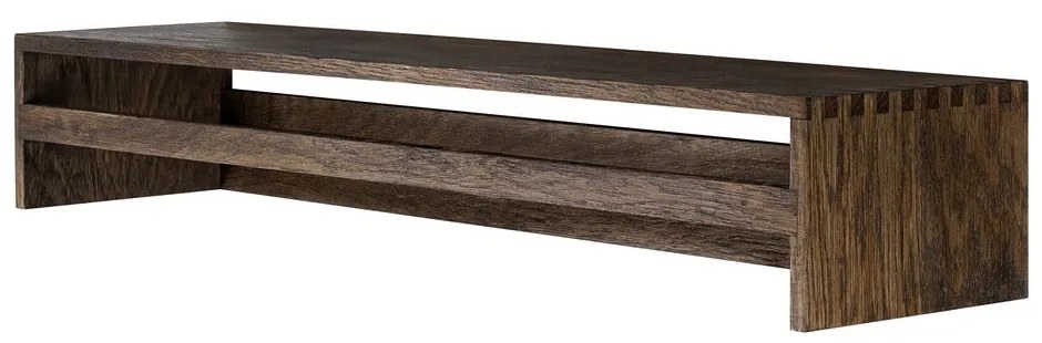 Cuier de perete maro cu raft din lemn de stejar 60 cm Showcase – Mette Ditmer Denmark