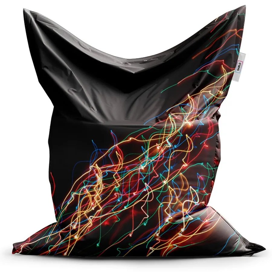 Sac de șezut Classic efect de lumină - pentru copii, colorat