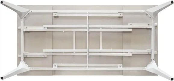 Masă ceramică extensibilă Evelin 140/80 cm + 2 extensii de 40 cm