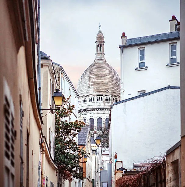 Fotografie Sacre Coeur Basilica, Paris., Julia Davila-Lampe