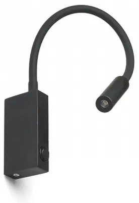 Veioză LED flexibilă de perete RED-Design Rendl-R12945 EKE LED/3W/230V negru