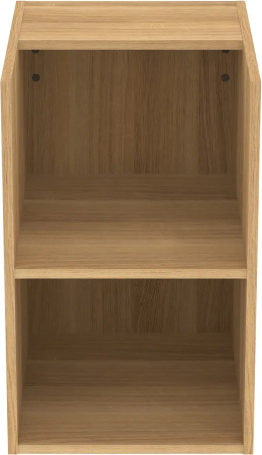 Dulap de baie în culoare naturală scund/suspendat cu aspect de lemn de stejar 40x63 cm i.Life B – Ideal Standard