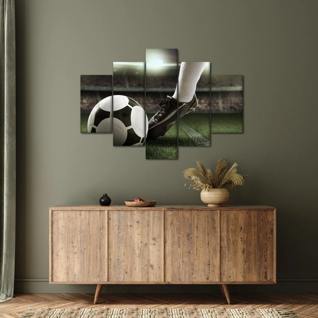 Tablou - Minge de fotbal (150x105 cm)