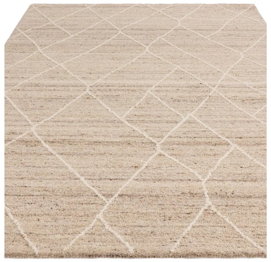 Covor în culoare naturală din lână 160x230 cm Noah – Asiatic Carpets