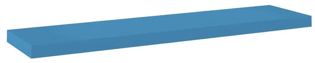 326624 vidaXL Raft de perete suspendat, albastru, 90x23,5x3,8 cm, MDF
