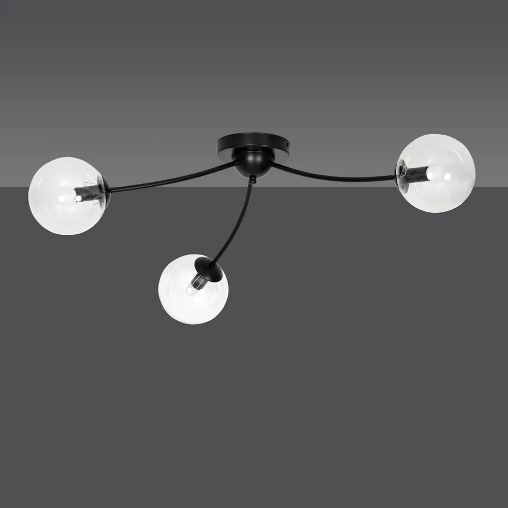 Lustra Plafon Bamba 3 Bl Transparent 543/3 Emibig Lighting, Modern, E14, Polonia