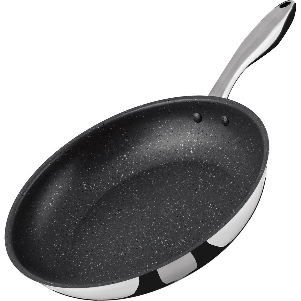 Tigaie din oțel inoxidabil Lamart LT1232 Sote,diametru 28 cm, diam. 28 cm