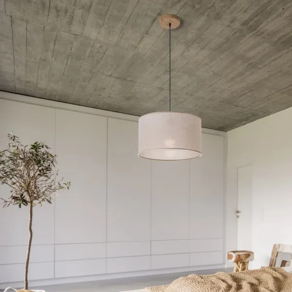 Lustră pe cablu Brilagi ANTHONY 1xE27/60W/230V stejar/bej