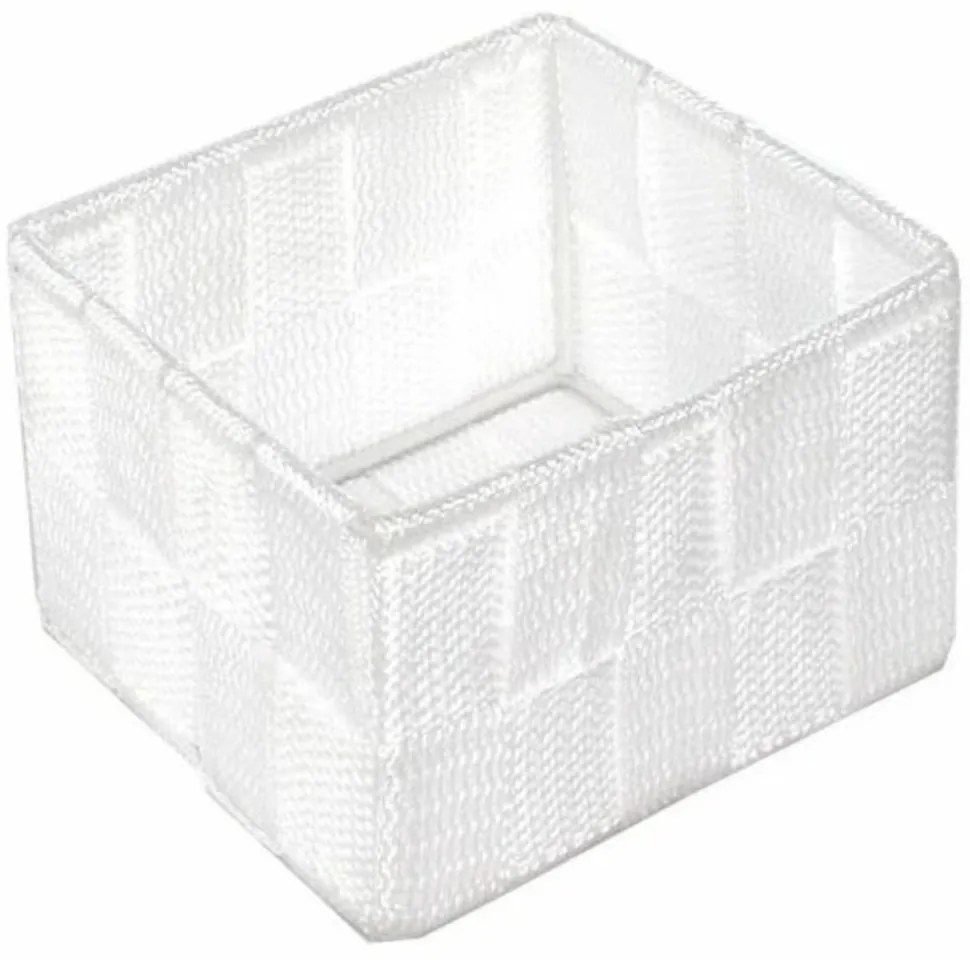 Organizator de depozitare Compactor S TEX,12 x 12 x 7 cm, alb, S
