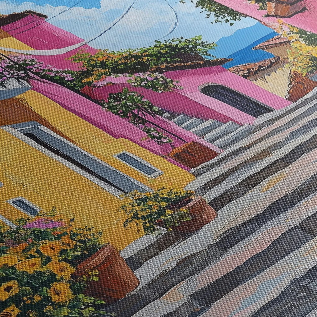 Tablou - Alee roz (90x60 cm)
