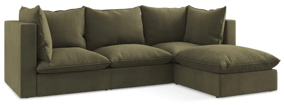 Colțar kaki (cu colț pe partea dreaptă/cu șezlong) Manao – Makamii